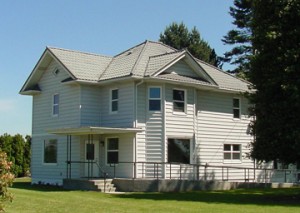 Exterior of the Olson Heritage Farmhouse