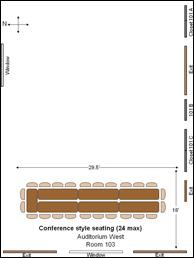 Sakuma Auditorium standard configuration (West only)