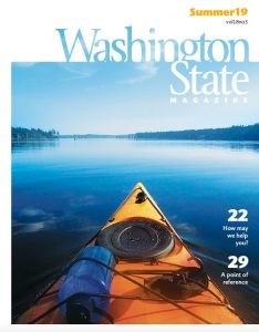 Cover of Washington State Magazine.